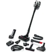 Bosch Series | 8 Unlimited Gen2 BSS825ALL - Dammsugare - skaft/handhållen (2-i-1) - utan påse - sladdlös - vit - 1 batteri, laddare medföljer