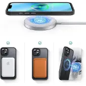 TechProtection iPhone 14 Pro Max Magmat Skal - MagSafe-kompatibelt - Svart / Klar