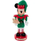 Disney Mickey Elf Nötknäckare, 10 Tum, Flera Färger
