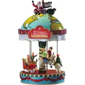 Lemax Village Collection Yuletide Carousel #94525