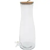 Barlife Juicedispenser Med Trälock Glas 42 Cm