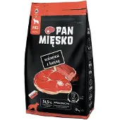 PAN MIĘSKO Hundmat Med Nötkött Och Getkött M 9kg