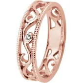 Kohinoor 033-252P-02 Diamantring roséguld Laurel 18