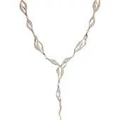 Kohinoor roseguld diamanthalsband 213-T9018P-42