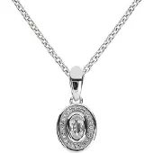 Kohinoor vitguld diamantberlock med topas 123-P9174V