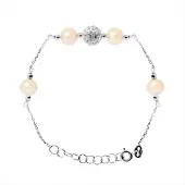 Diadema - Armband sötvattenspärlor - Love Jewelry Collection