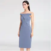 Smart & Joy Korshjärtad klänning med bustier