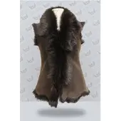 Infinity Leather Toscana Sheepskin Short Gilet-Denver för kvinnor