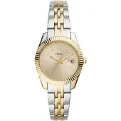 Fossil Klocka - - ES4949 - Stål 316 L - Silver - Dam
