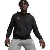 Puma Luvtröja teamGOAL Casuals - Svart/Vit, storlek Medium
