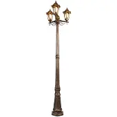 QAZQA Smart utomhuslykta guld 3-ljus inkl. WiFi ST64 - New Haven