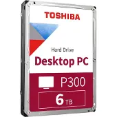 Toshiba P300 Desktop PC - Hårddisk - 6 TB - inbyggd - 3.5" - SATA 6Gb/s - 5400 rpm - buffert: 128 MB