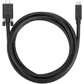 Targus USB-C-kabel Targus ACC1122GLX Svart 1,8 m