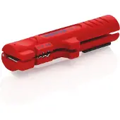 Knipex 16 64 125 SB Kabelskalare Lämplig för Flatkabel, Rundkabel, Våtrumskabel 4 till 13 mm 0.8 till 2.5 mm²