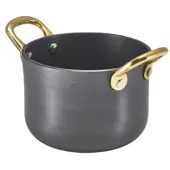 Genware Mini Kastrull i Aluminium 11 x 7cm -
