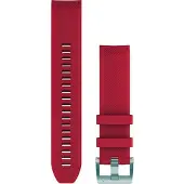 Garmin QuickFit 22mm silikonarmband plasmarött 010-12738-17