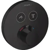 Hansgrohe Inbyggd termostat Select S matt svart