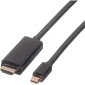 Roline DisplayPort Mini - HDMI cable 1m black (JAB-3360277)