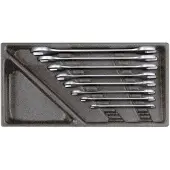 Gedore 3301698 R22150001 Dubbelskruvnyckelsats 8 delar Nyckelvidd (Metrisk) (för titel) 6 - 22 mm