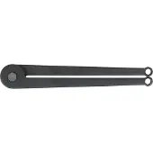 Ks Tools 150.3206 Dubbelmutternyckel, justerbar, 263 mm