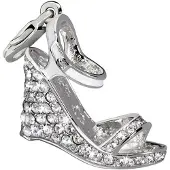 Glamour Woman's Charm Link Glamour GS2-00 White (4 cm)