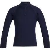 Icebreaker - Underställ barn - K Merino 260 Tech LS Half Zip Midnight Navy för UnisexUll - Barnstorlek 2 år - Marinblå