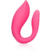 Shots Loveline - parvibrator med fjärrkontroll uppladdningsbar rosa