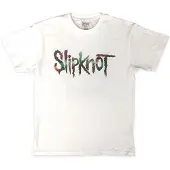 Ginza.se Slipknot: Unisex T-Shirt/Adderall Faceback (White) (Back Print) (Medium)