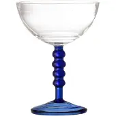 Bloomingville Noemi Cocktailglas, Blå, Glas
