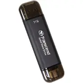 Transcend ESD310C 1 TB Extern SSD-disk USB 3.2 Gen 2, USB-C Svart TS1TESD310C