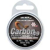 Savage Gear Carbon49 Steelwire 10 M Stålfiske Lina