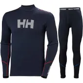 Helly Hansen Lifa Merino Midweight Pant, Herr, Navy