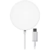 Mobilizera Mobilize Strong magnetisk WL-laddare 15W vit (Magsafe-kompatibel)