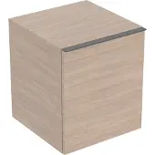 Geberit Sidobänk/bokskåp Acanto 1+1 lådor 52x45,2 cm, ek