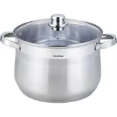 Klausberg Kastrull i stål , 28 cm, 13 l