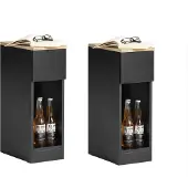SoBuy Sidobord Förvaringsbord Soffbord Cafébord FBT111x2