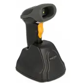 DeLOCK 2,4 GHz streckkodsläsare 1D/2D med laddstation