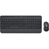 Logitech Signature MK650 Combo for Business - Sats med tangentbord och mus - trådlös - Bluetooth LE - QWERTY - spansk - grafit