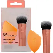 Real Techniques Mini Travel Duo - Perfect For On-The-Go Makeup Application