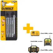 DeWalt Sticksågsblad T119BO; 5 st.