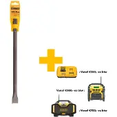 DeWalt DT6823-QZ, Flat mejsel, 400 mm, 25 mm, 1 styck