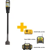 DeWalt Spadmejsel DT6818-QZ; SDS-max; 50x400 mm