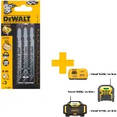 DeWalt Sticksågsblad DT2220-QZ; 60 mm; 3 st.