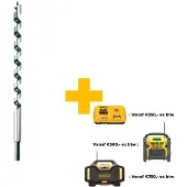 DeWalt Spiralborr för trä DT4640-QZ; 16x280/380 mm