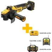 DeWalt Sladdlös vinkelslip DCG409VSN-XJ 18 V - SOLO
