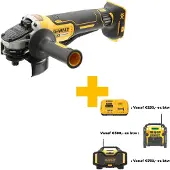 DeWalt vinkelslip 115 mm 18V DCG413N