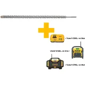 DeWalt Borr för betong DT60836-QZ; 32x790/920 mm; SDS-max