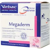 Virbac Megaderm 28x8 ml suplement diety dla psów 10-30 kg na problemy skórne