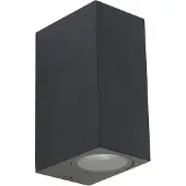 QAZQA Modern vägglampa svart 2-ljus IP44 - Baleno