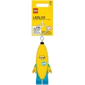 LEGO Nyckelring m. Ficklampa - Banana Kille - - One Size - Ficklampor